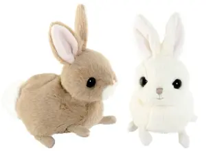 Kanin Zeus & Hera, 15cm , fr&aring;n Bukowski Design s&auml;ljs p&aring; Nalleriet.se