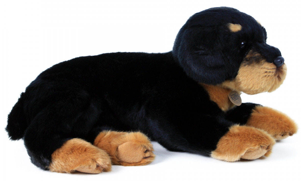 Rottweiler från Rappa Toys säljs på Nalleriet.se