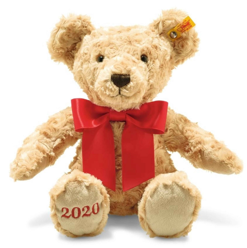 Cosy Year Bear, 34cm, Steiff sljs p Nalleriet.se