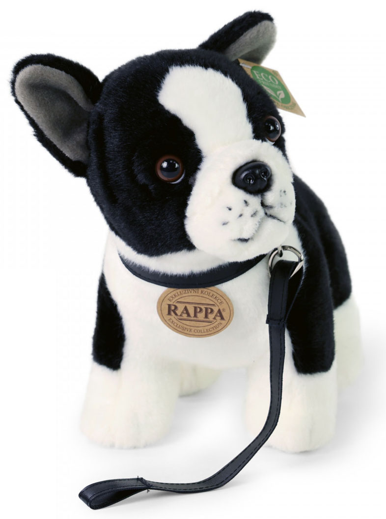 Boston Terrier från Rappa Toys säljs på Nalleriet.se