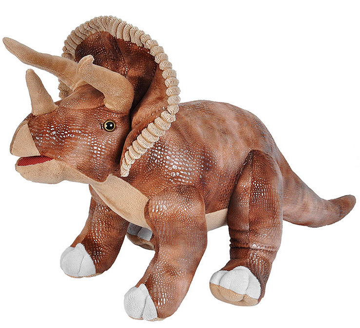 Stor Dinosaur Triceratops, 70cm frn Wild Republic