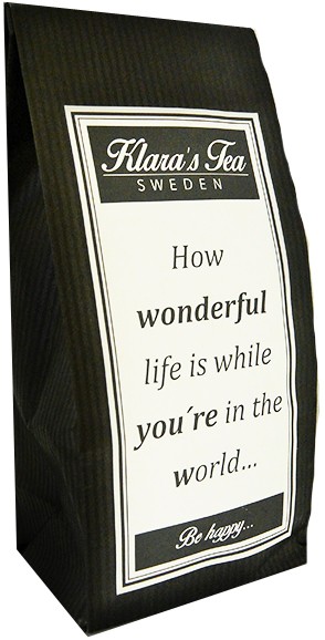 Te, How wonderful life is... (Grnt Buddha-te) | Nalleriet.se