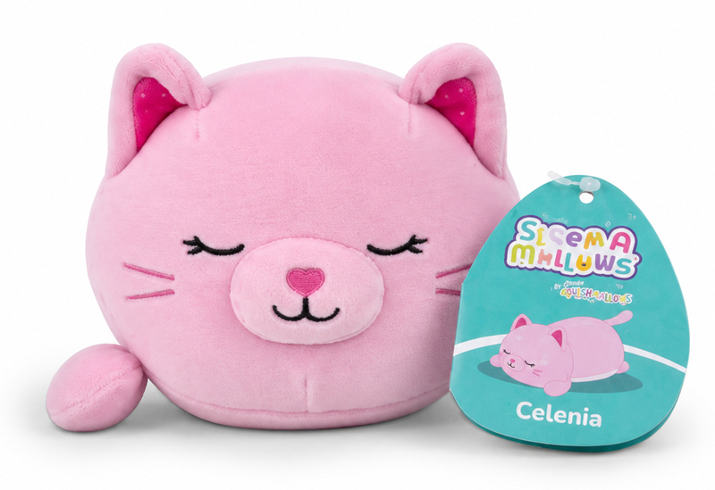 Squishmallows Sleep a Mallows Celenia Cat