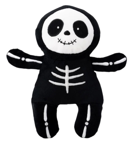 Halloweenmjukis Skelett, självlysande - Teddykompaniet | Nalleriet.se