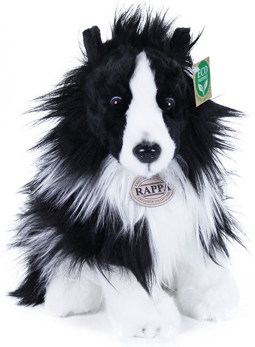 Border Collie frn Rappa Toys sljs p Nalleriet.se