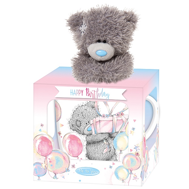 Nalle + Mugg &quot;Happy Birthday&quot;, Me To You