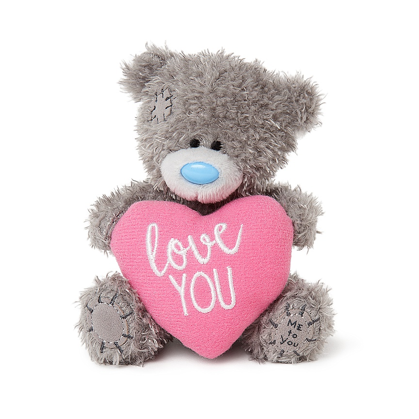 Nalle 10cm med rosa hjrta Love You, Me to you (Miranda nalle) sljs p Nalleriet.se