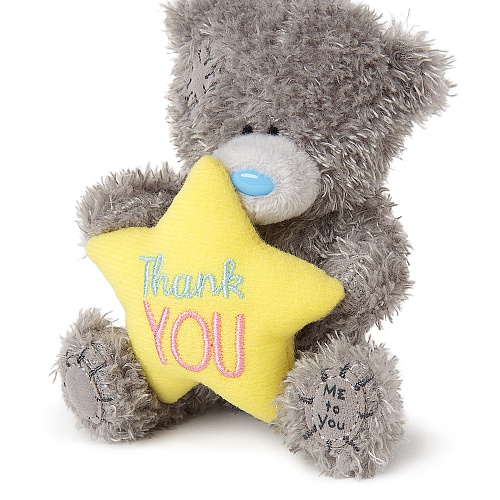 Nalle Thank You, 10cm från Me to you (Miranda nalle) säljs på Nalleriet.se