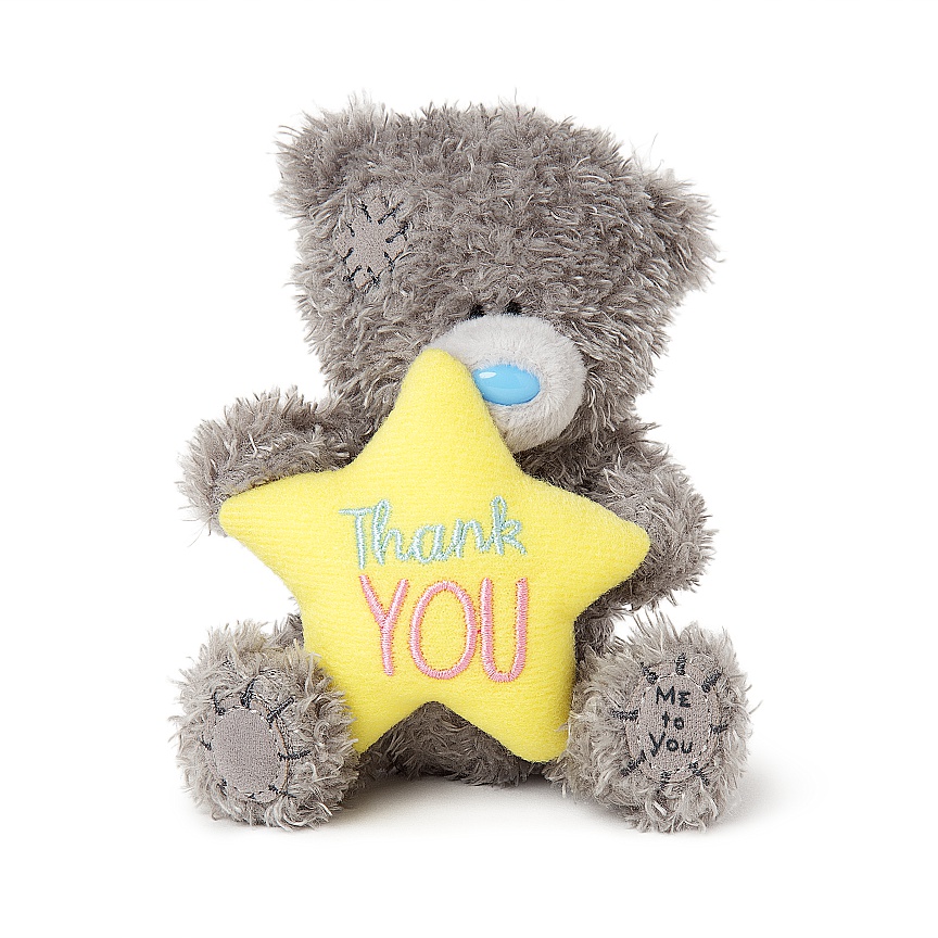 Nalle "Thank You", 10cm - Me to you