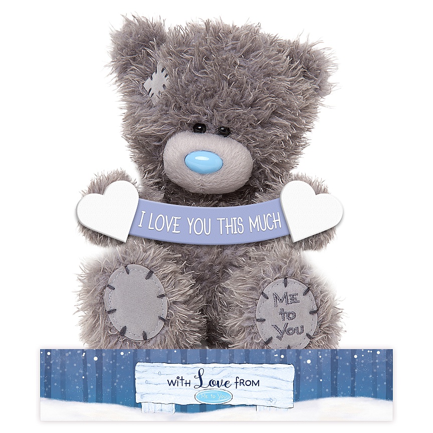 Nalle I love you this much, 15cm - Me To You (Miranda Nalle)