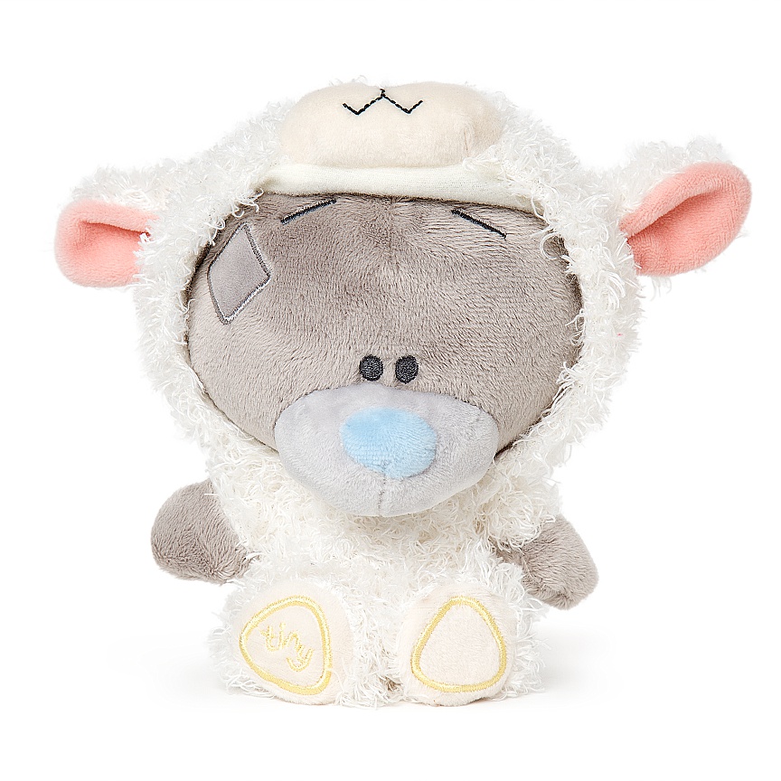 Nalle Tiny Tatty i lammdräkt från Me to you (Miranda nalle) säljs på Nalleriet.se
