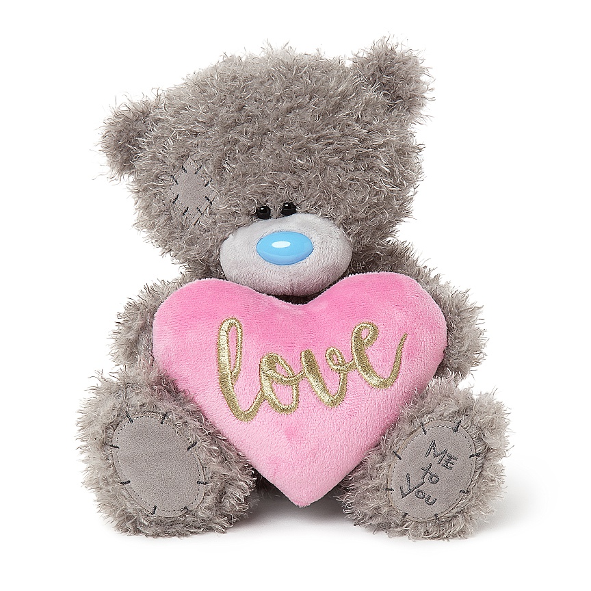 Nalle med rosa hjrta Love, 25cm - Me To You