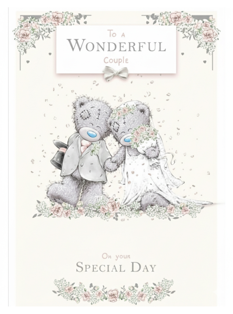 Kort, To a wonderful couple (wedding) - Me To You