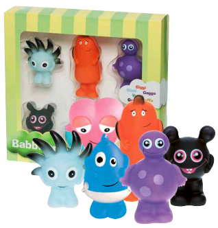 Babblarna Plastfigurer, GS-mix, från Teddykompaniet säljs på Nalleriet.se