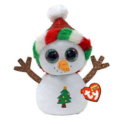 Beanie Boos Misty Snögubbe - TY Gosedjur