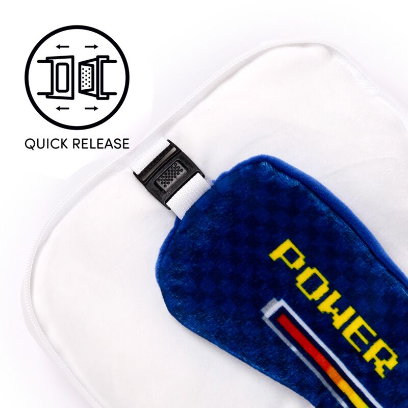 Resekudde med sovmask Game Over