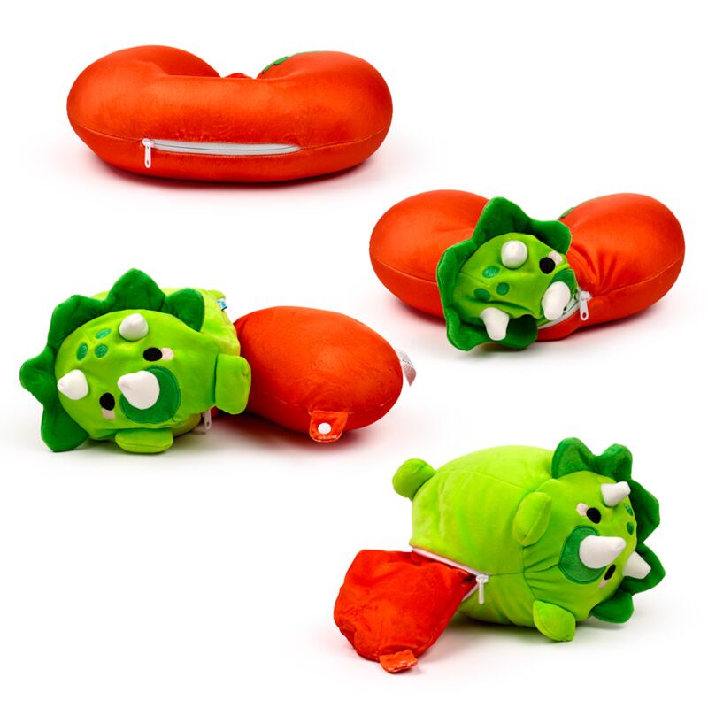 2 i 1 Gosedjur och Resekudde - Dinosaurie