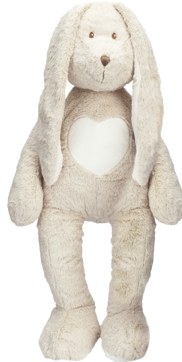 Kanin Teddy Cream XL, Stort mjukisdjur, 70cm, frn Teddykompaniet