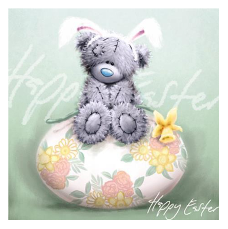 Kort, Happy Easter (påskkort 14x14cm) - Me To You