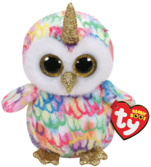 Beanie Boos Enchanted (Uggla med horn) TY Gosedjur | Nalleriet.se