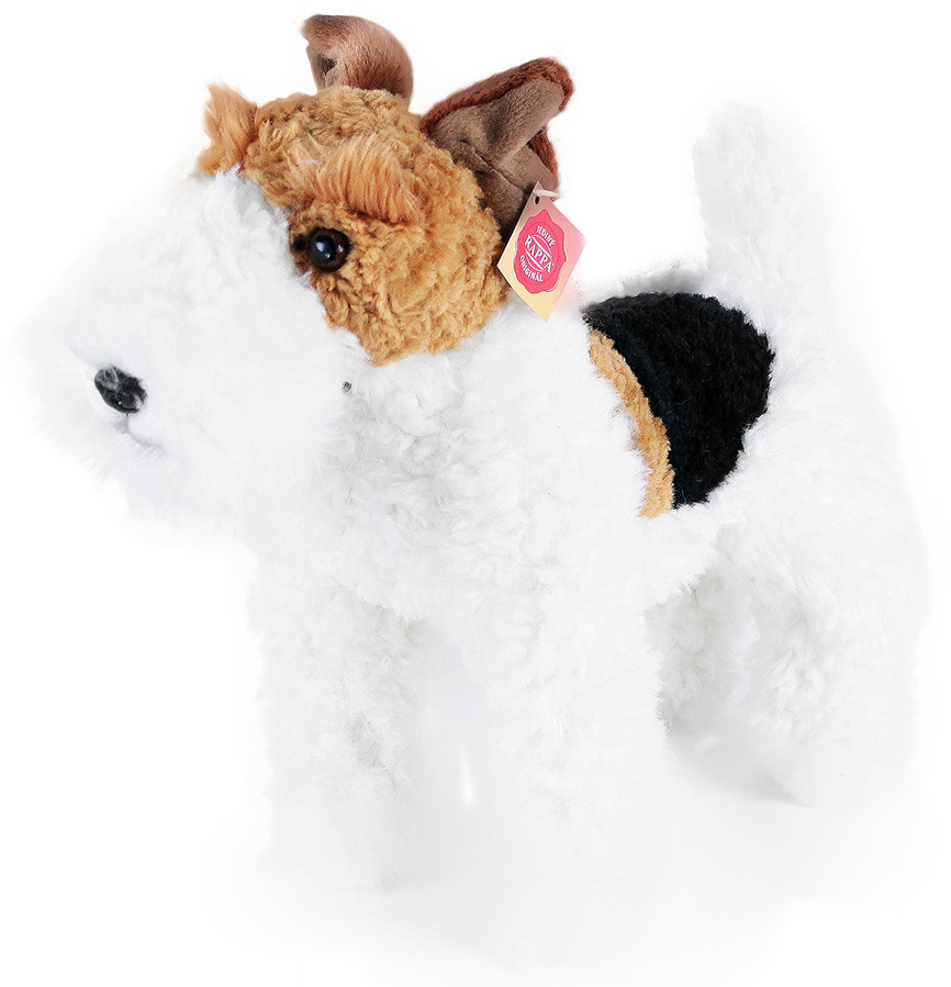 Foxterrier (strvhrig) frn Rappa Toys sljs p Nalleriet.se