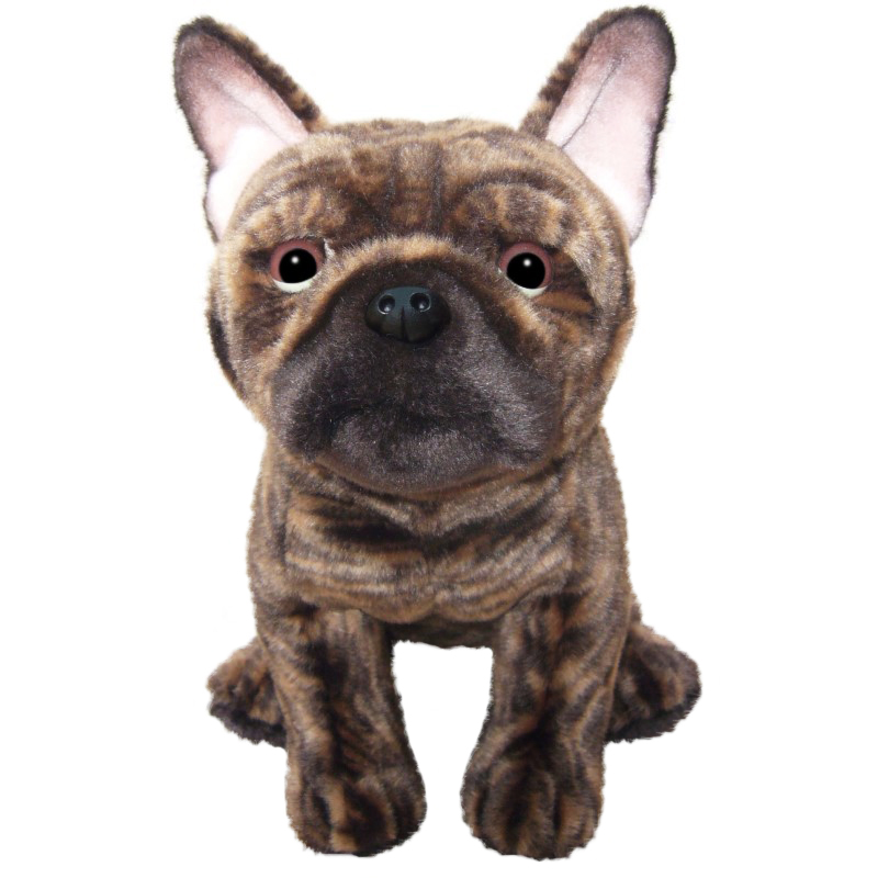 Fransk Bulldogg (brindle) från Faithful Friends mjukisdjur säljs på Nalleriet.se