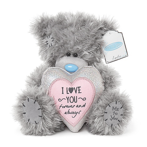 Nalle I love you forever and always, 20cm