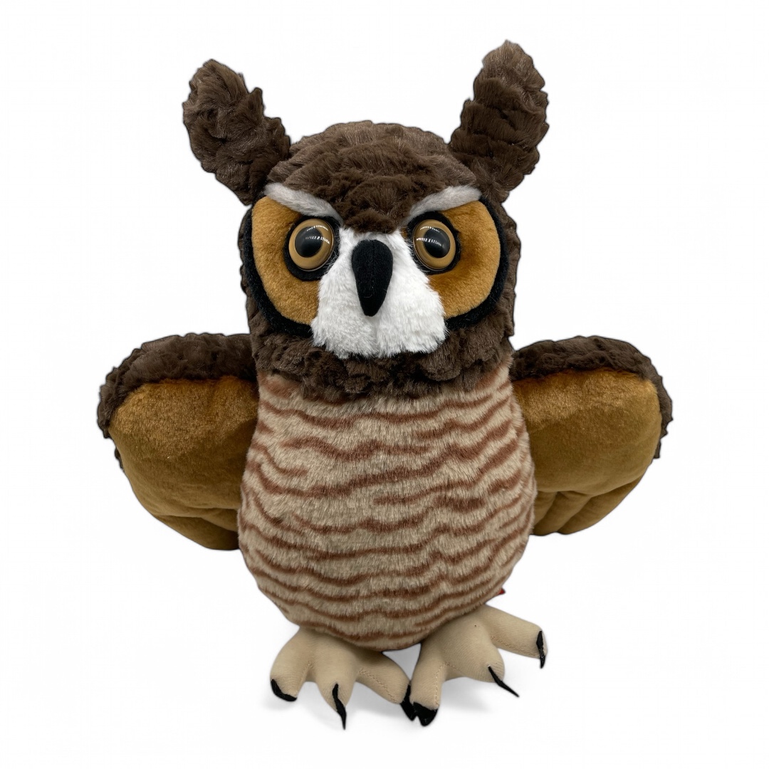 Wild Republic Hornuggla, 30cm - Wild Republic