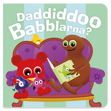 Daddiddoo, kartongbok - (Babblarna) från Teddykompaniet säljs på Nalleriet.se