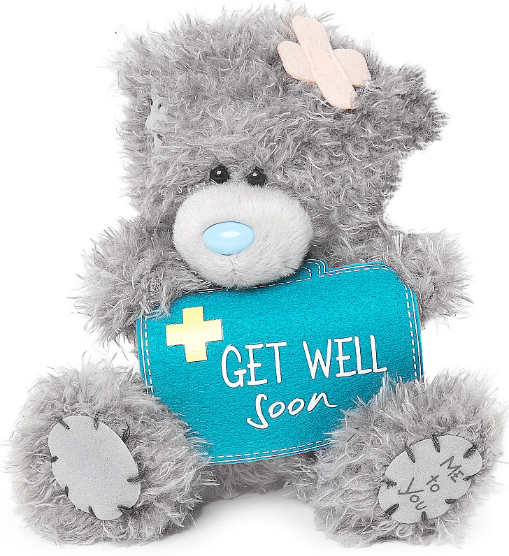 Nalle Get well soon, 13cm frn Me to you (Miranda nalle) sljs p Nalleriet.se