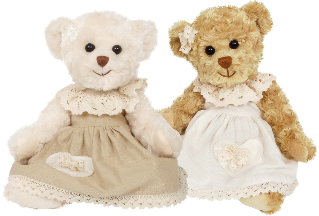 Nalle Sisters, 35cm från Bukowski Design