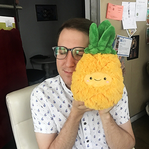 Ananas Mjukis - Squishable | Nalleriet.se