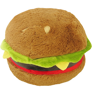 Hamburgare Mjukis - Squishable | Nalleriet.se