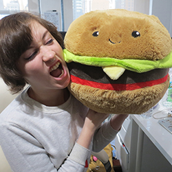 Hamburgare Mjukis - Squishable | Nalleriet.se