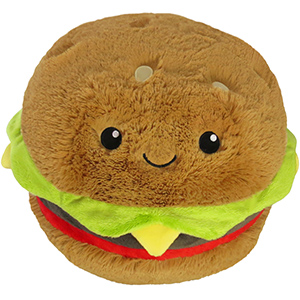 Hamburgare Mjukis - Squishable | Nalleriet.se