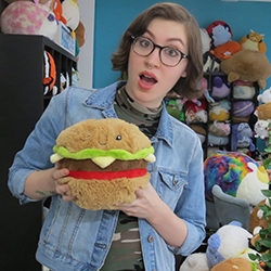 Hamburgare Mjukis - Squishable | Nalleriet.se