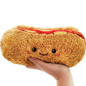 Hot Dog (Varmkorv) Mjukis - Squishable | Nalleriet.se