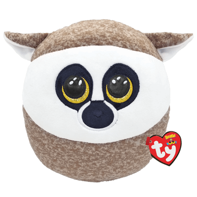 Squishy Beanies Linus Lemur - TY Gosedjur