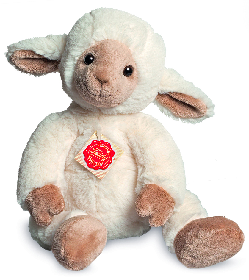 Lammet Frido, 32cm från Teddy Hermann säljs på Nalleriet.se
