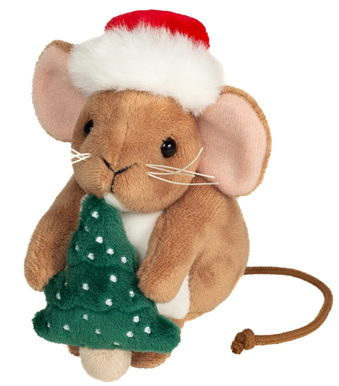 Julmus med julgran från Teddy Hermann säljs på Nalleriet.se