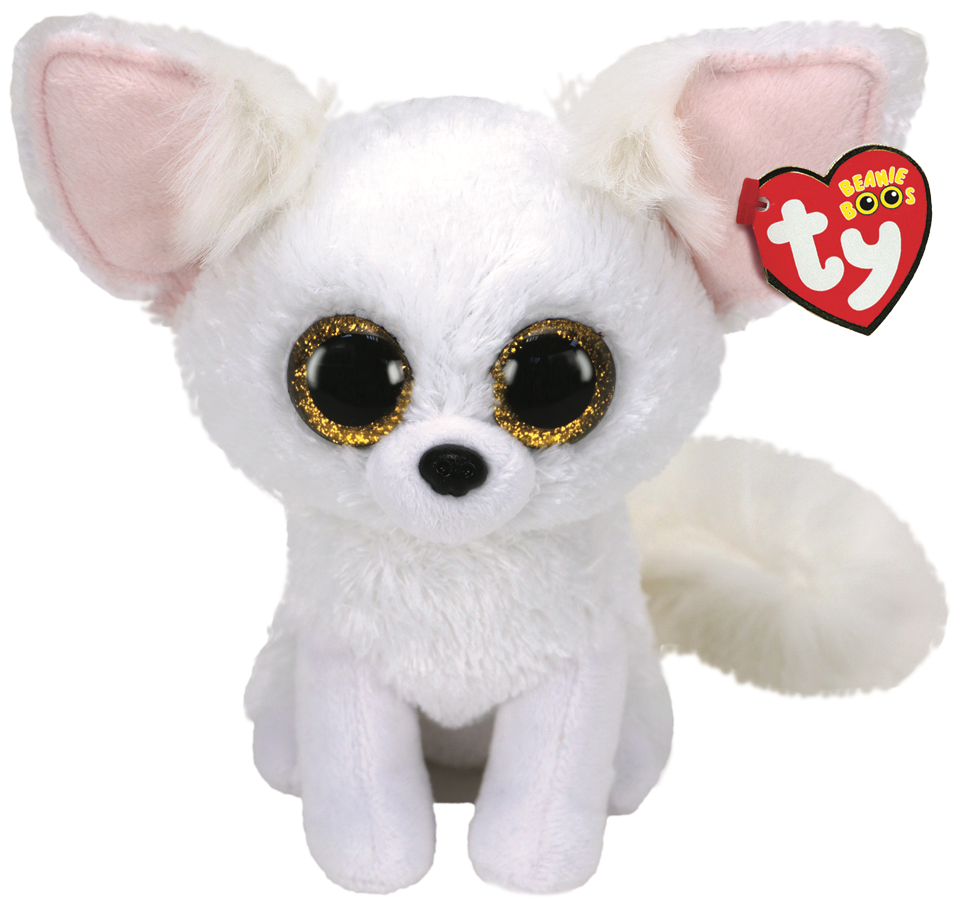 Beanie Boos Phoenix (vit räv) TY Gosedjur | Nalleriet.se