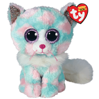 Beanie Boos Opal (pastellfrgad katt) TY Gosedjur | Nalleriet.se