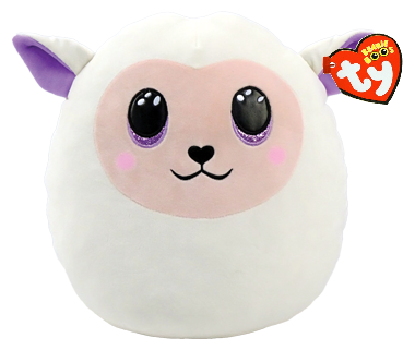 Squishy Beanies Fluffy Lamm TY Gosedjur | Nalleriet.se