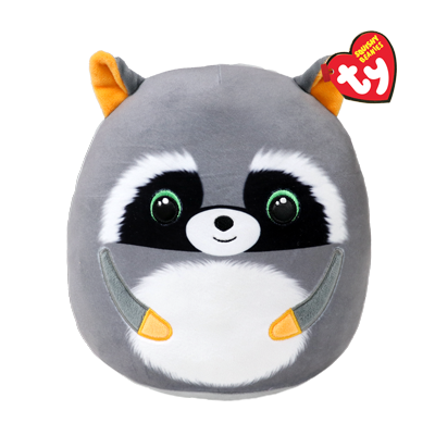 Squishy Beanies Sneaky Tvättbjörn TY Gosedjur | Nalleriet.se