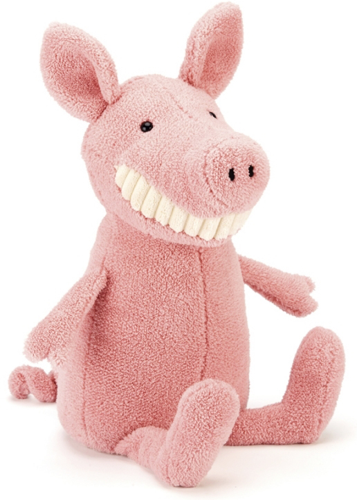 Toothy Gris, 36cm från Jellycat
