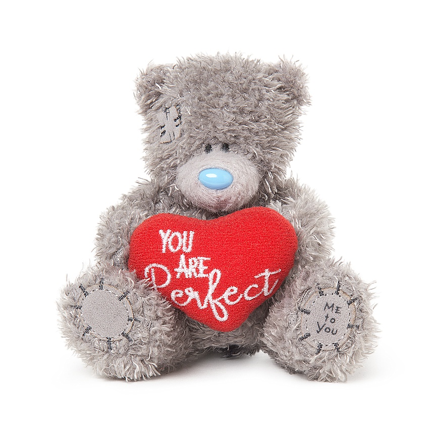 Nalle You are perfect p hjrta, 10cm, Me to you (Miranda nalle) sljs p Nalleriet.se