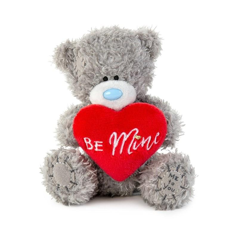 Nalle med rött hjärta Be Mine, 10cm, Me to you (Miranda nalle)säljs på Nalleriet.se