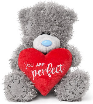 Nalle You are perfect, 15cm från Me to you (Miranda nalle) säljs på Nalleriet.se