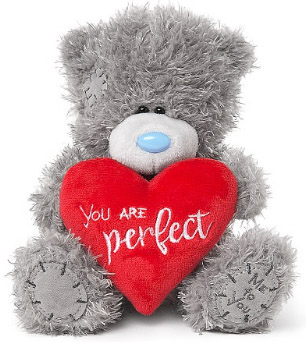 Nalle You are perfect, 15cm frn Me to you (Miranda nalle) sljs p Nalleriet.se