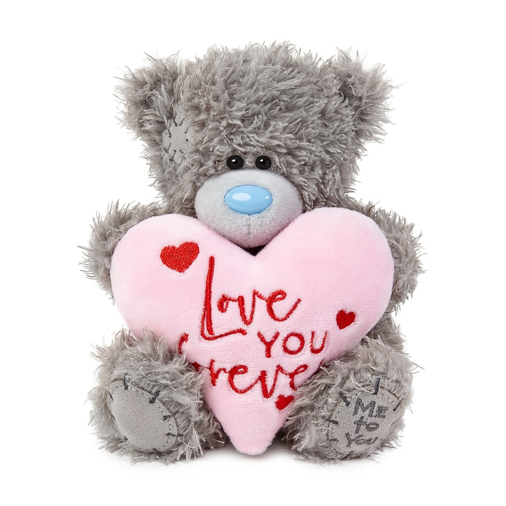 Nalle med rosa hjärta Love you forever,15cm från Me to you (Miranda nalle) säljs på Nalleriet.se